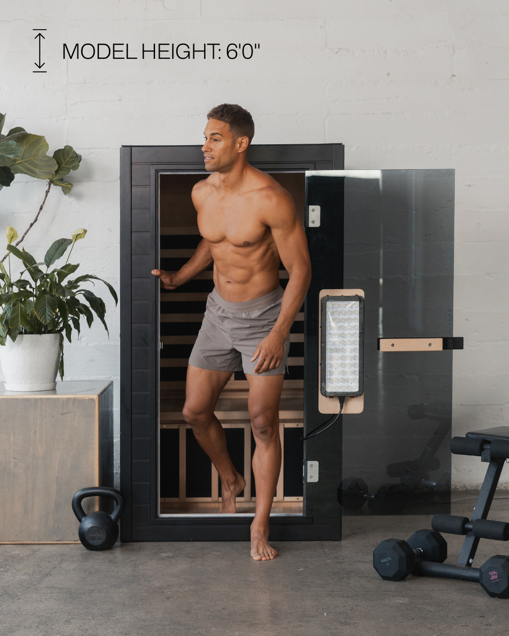 SaunaBox® Solara: Full Spectrum Infrared Sauna