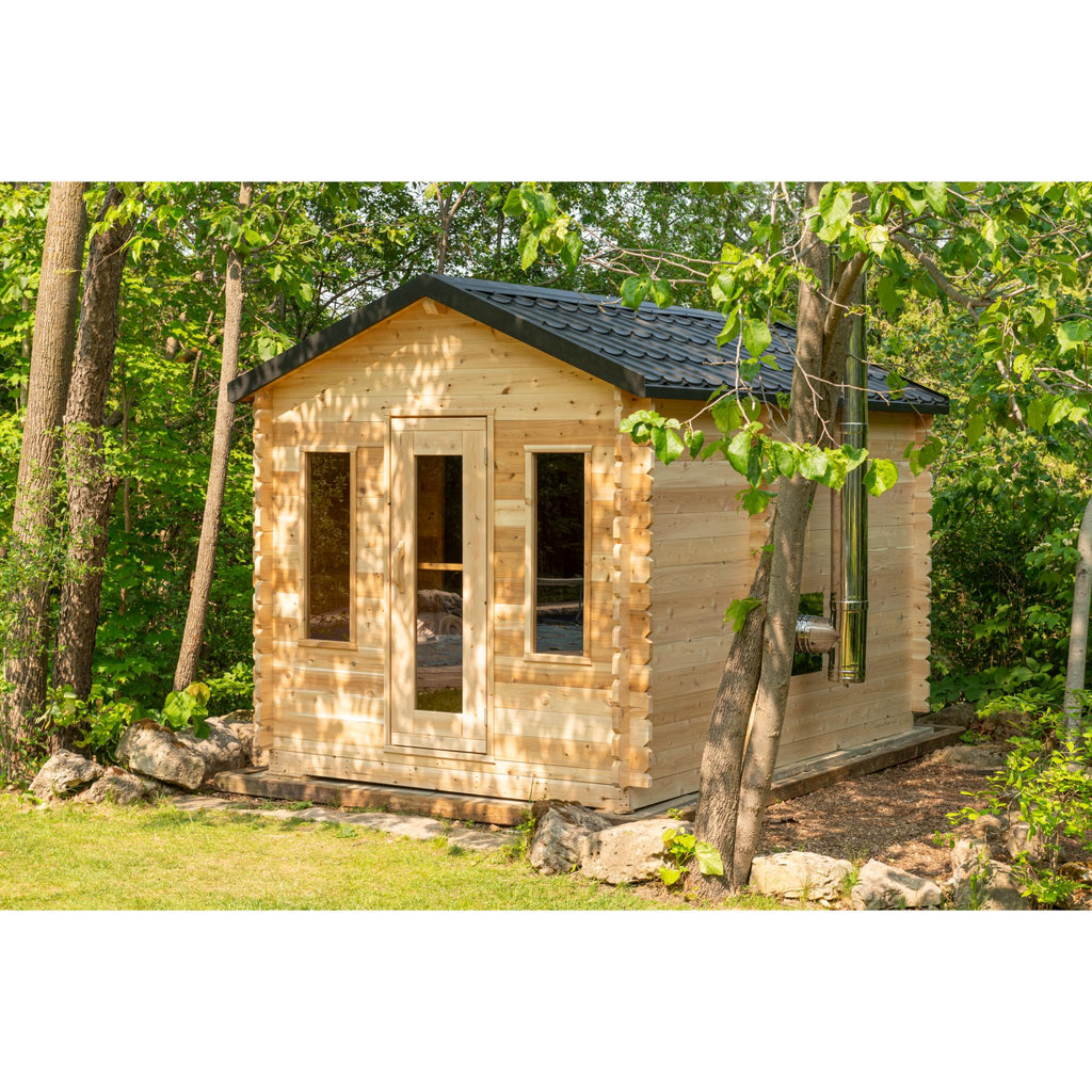 CT Georgian Cabin Sauna with Changeroom