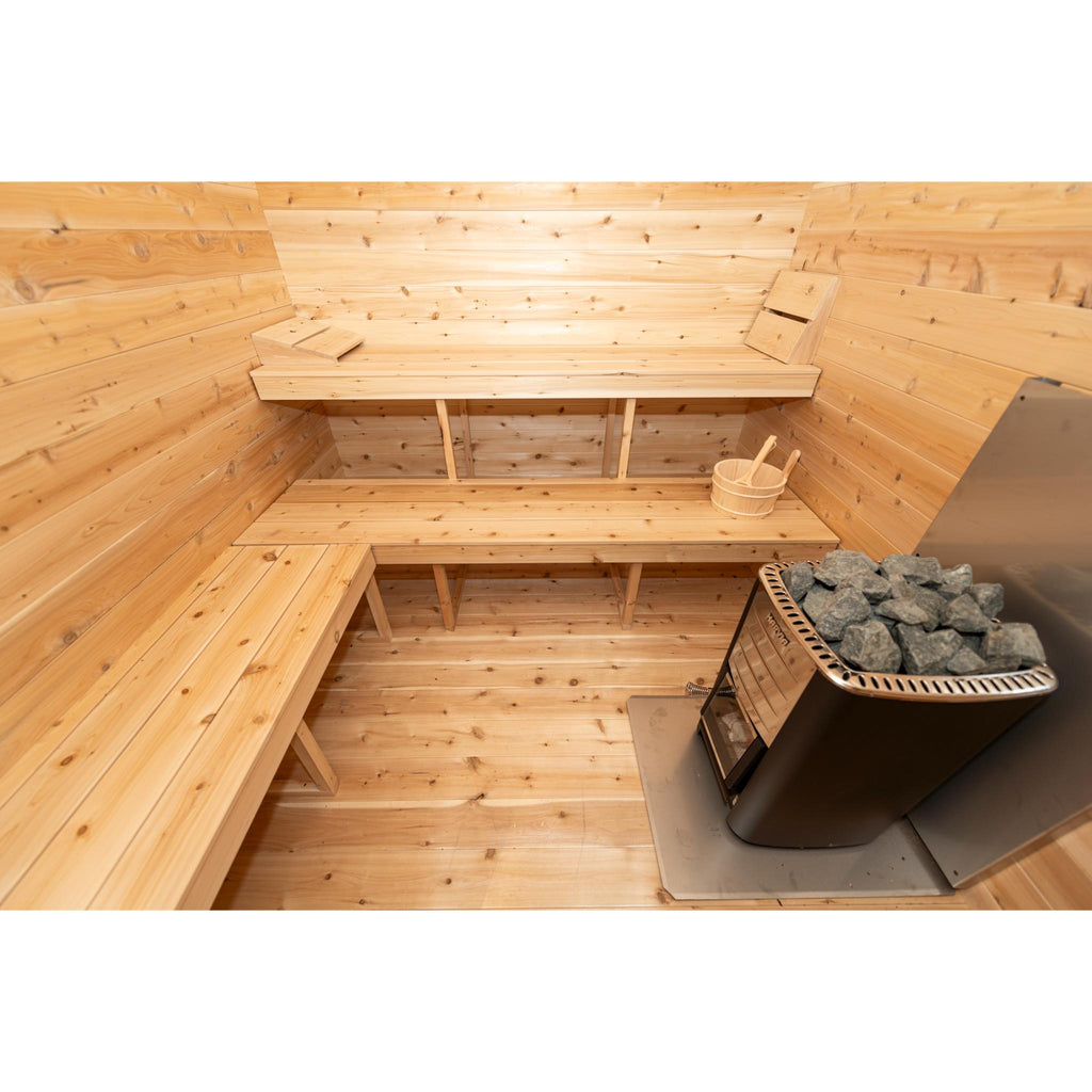 CT Georgian Cabin Sauna with Changeroom