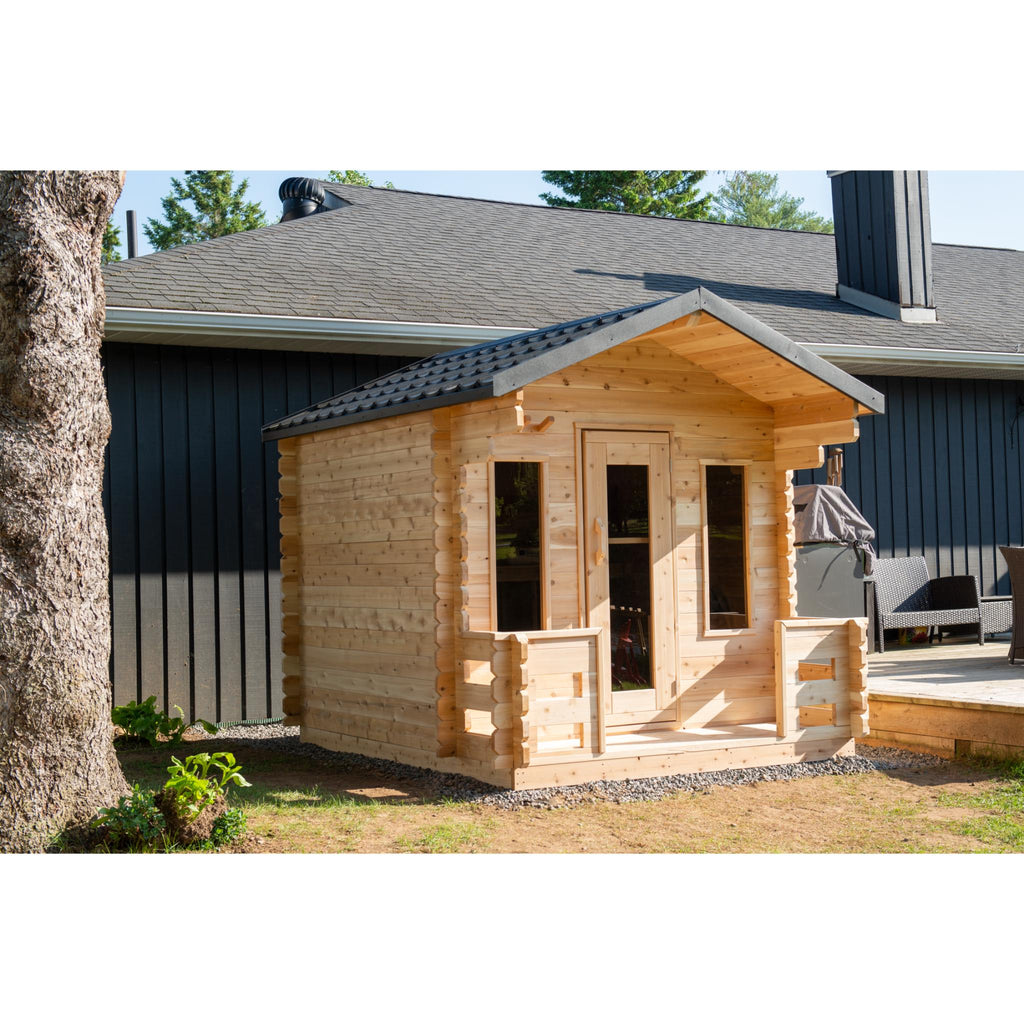 CT Georgian Cabin Sauna with Porch