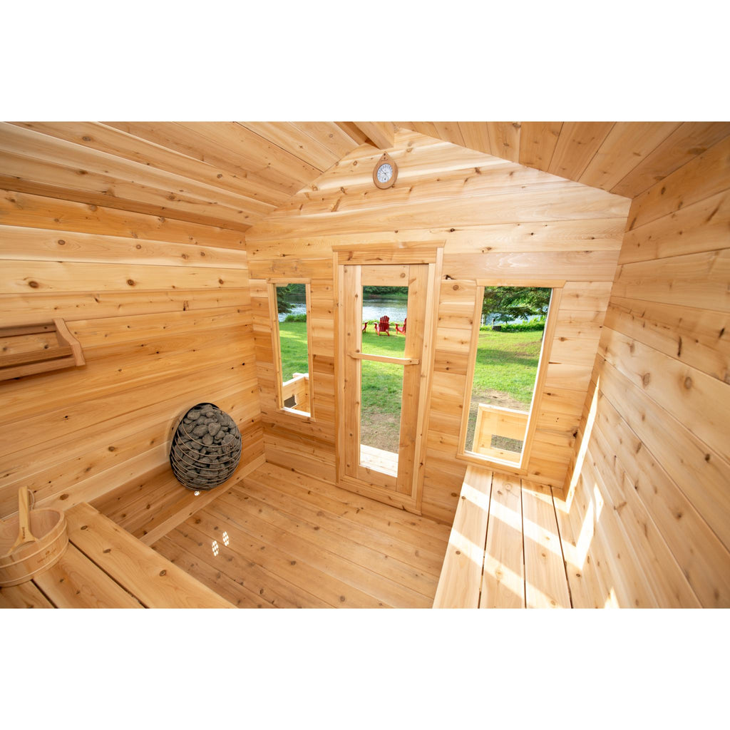 CT Georgian Cabin Sauna with Porch