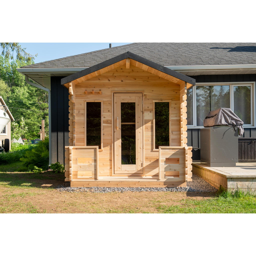 CT Georgian Cabin Sauna with Porch