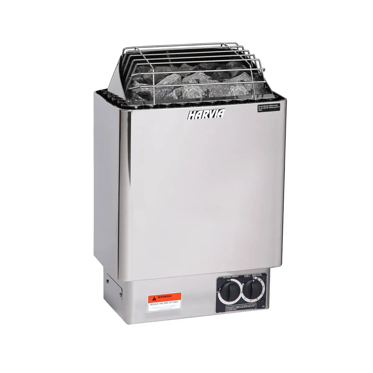 Harvia KIP45W Stainless Steel 4.5KW Sauna Heater - Finnish Sauna Builders